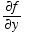 `f`/`y`